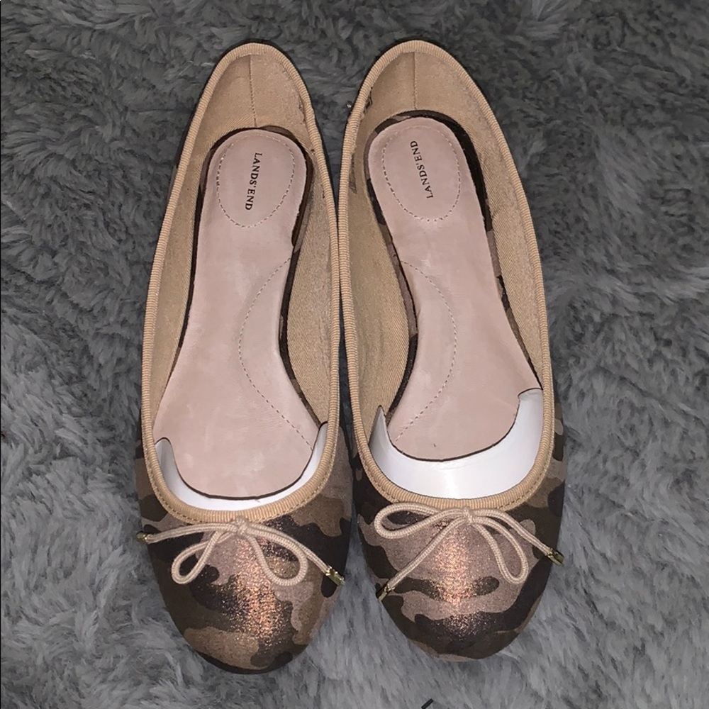 Lands End Camo Flats
